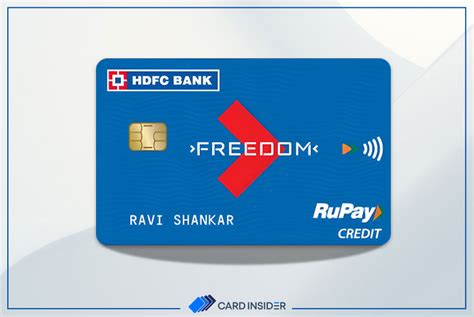 hdfc bank freedom credit card pin